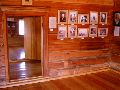 Верхний Уймон. Музей Рериха СибРО. 2 этаж. Вид комнаты которую занимал Ю.Н. Рерих с Лихтманами